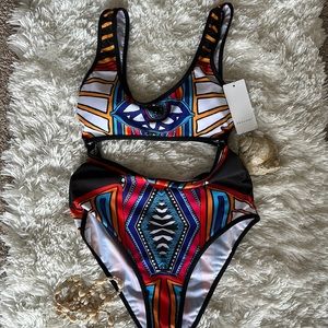 Cut out bathing suit